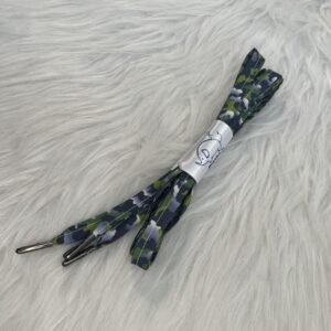Lacet en polyester militaire vert