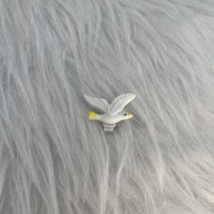 Bijou en résine pour chaussure mouette