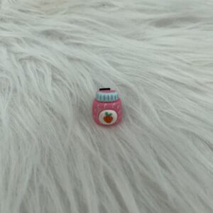 Bijou en résine pour chaussure pot de confiture