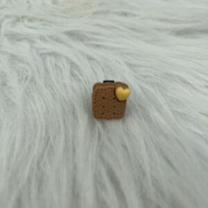 Bijou en résine pour chaussure tartine