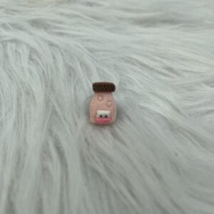 Bijou en résine pour chaussure bouteille de lait