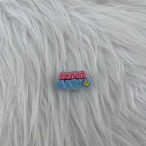 Bijou en résine pour chaussure Super Mario