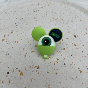 Bijou en silicone pour chaussure forme souris 2