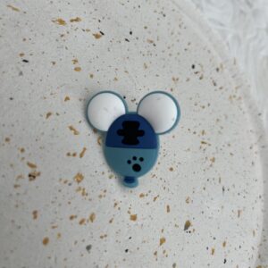 Bijou en silicone pour chaussure forme souris 6