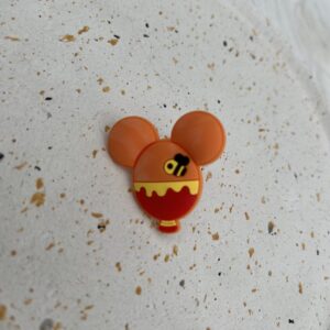 Bijou en silicone pour chaussure forme souris 8