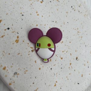 Bijou en silicone pour chaussure forme souris 9