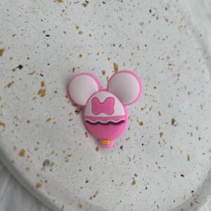 Bijou en silicone pour chaussure forme souris 10