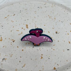 Bijou en silicone pour chaussure dinosaure volant