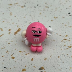 Bijou en résine pour chaussure Monsieur M rose